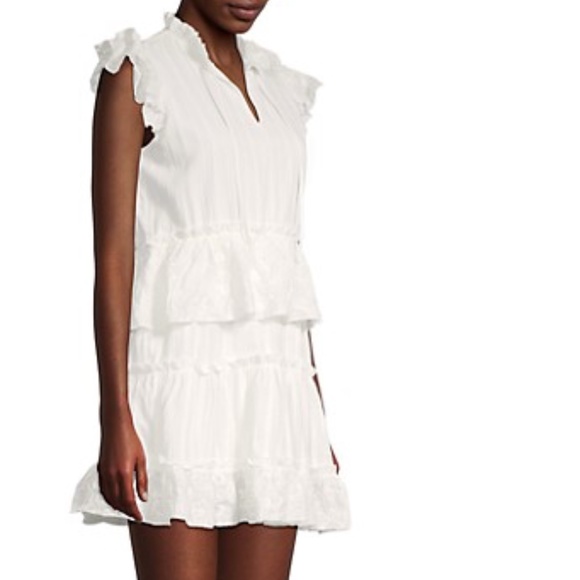 Eyelet Ruffle Dress - Picture 2 of 4